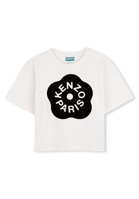 T-shirt con stampa KENZO KIDS | K61806117